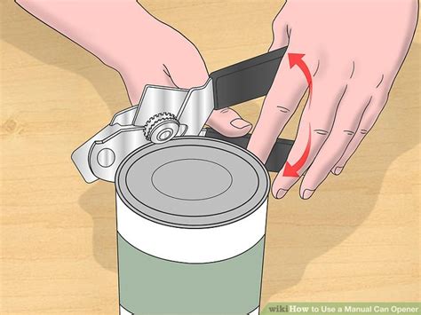 How to Use a Manual Can Opener: 10 Steps