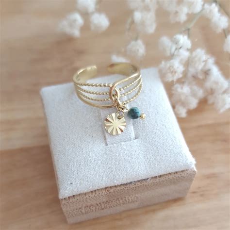 Bague breloque Maya - Les Fées Colorées - Bijoux collection