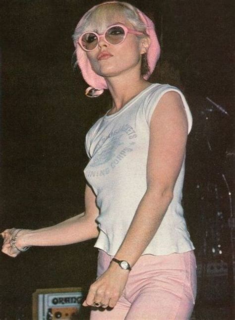 hottest photographs  debbie harry   stage   mid
