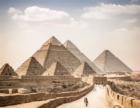 Premium Photo | The pyramid of giza country