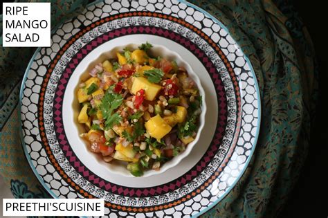 RIPE MANGO SALAD(SUMMER SPECIAL) - Preethi's Cuisine