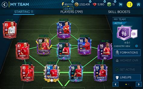 [Squad Building]My full Bayern Munich Squad!Any suggestions? : r/FUTMobile