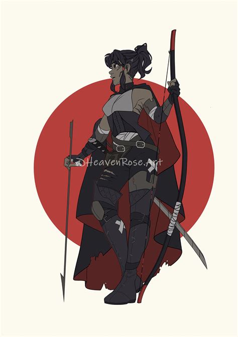 ArtStation - Shingeki No Samurai SASHA