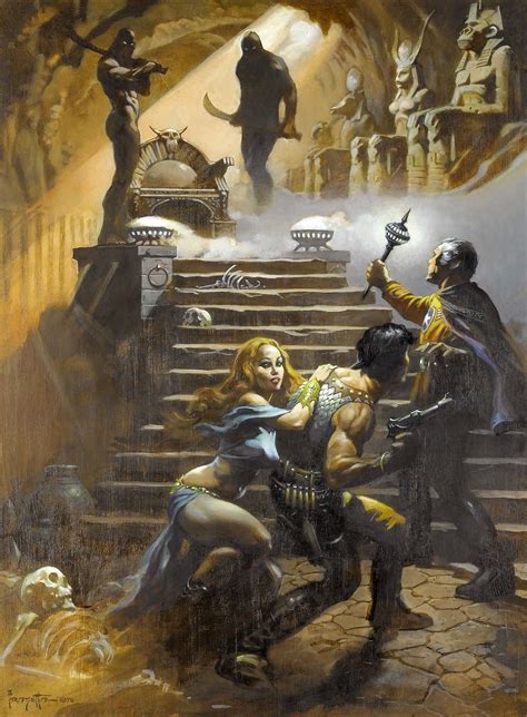 Frank Frazetta's Battlestar Galactica Paintings [BSG] | Arte fantástico
