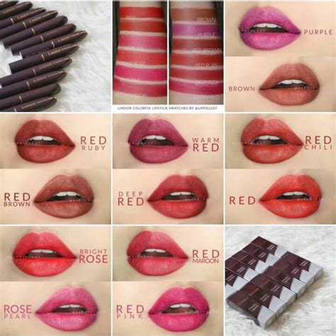 jual  box lipstik lindor color fix shopee indonesia