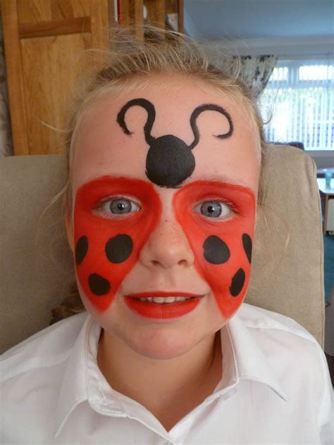 face paint ladybug 7
