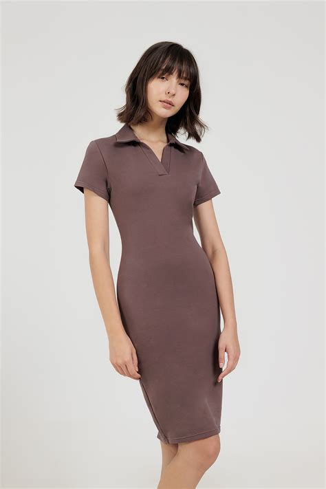 Fayth • Aelic Collared Bodycon Dress