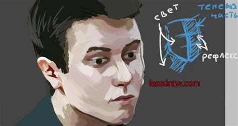 Как нарисовать парня поэтапно | Lessdraw