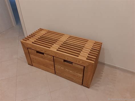 Скамья с ящиками в интернет-магазине Ярмарка Мастеров по цене 55000 ...