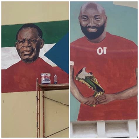 El Jefe de Estado y Emilio Nsue, primeras personalidades dibujadas en