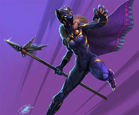 Female Black Panther Wakanda Forever Digital Art Wallpaper, HD Movies
