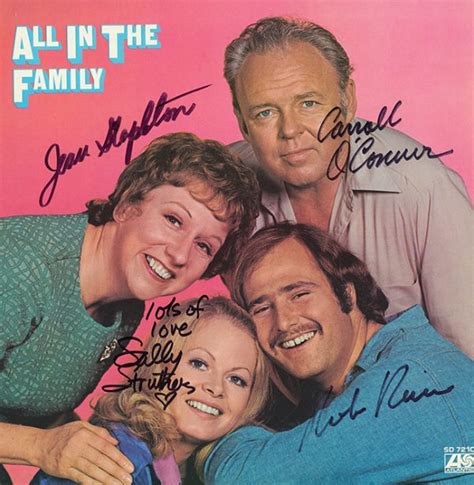 All In The Family Cast Signed Television Soundtrack Album - Artist ...