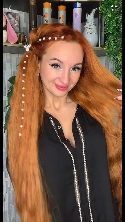 Классная идея как убрать передние прядки у лица🙌 #прическа - YouTube
