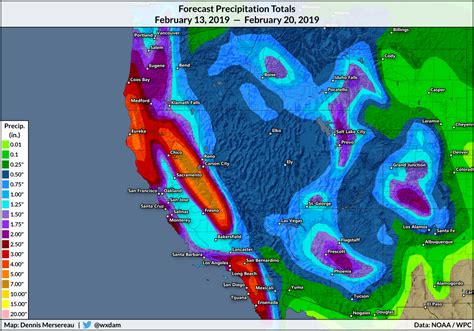 Flash Flooding Is Likely In Central And Southern California On Thursday ...