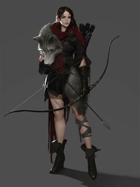 Hunter (Little Red Riding Hood) by DokGo TAK : r/ImaginaryHunters