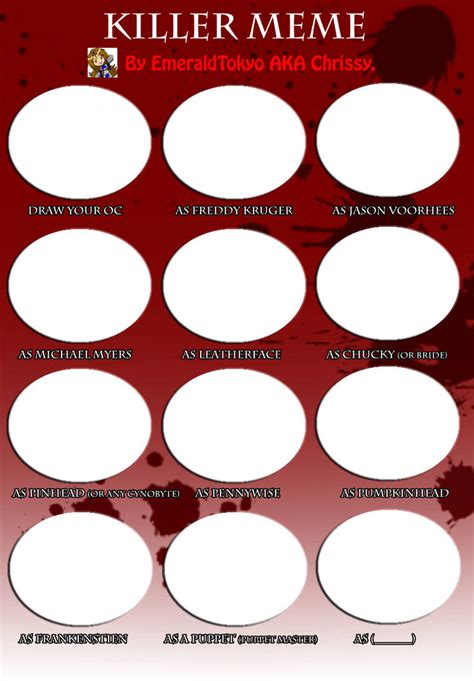 killer meme  emeraldtokyo  deviantart