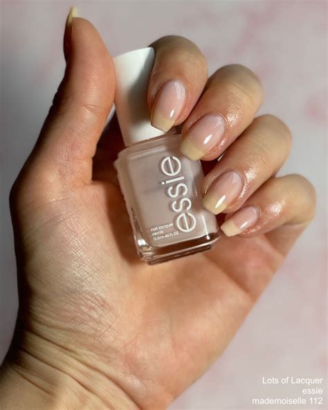 OPI Bubble Bath VS essie mademoiselle