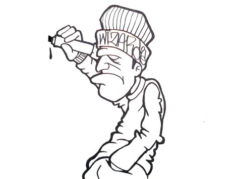 Graffiti Characters Drawing at GetDrawings | Free download