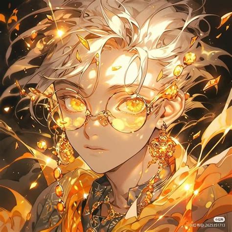 blonde haired anime character surrounded  flames nghe thuat gothic