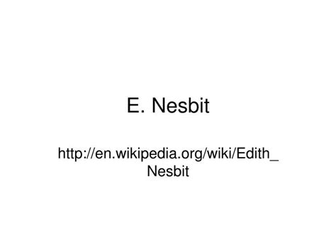 nesbit powerpoint    id