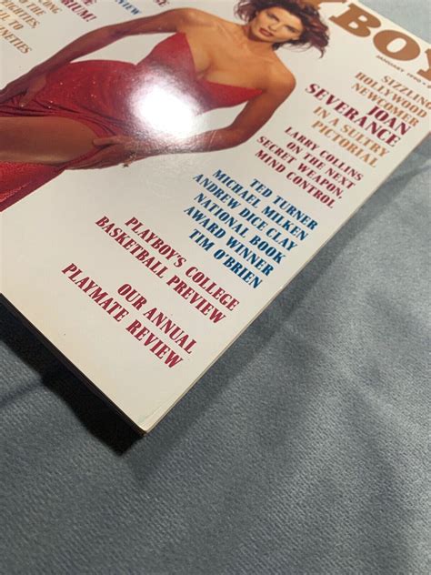 PLAYBOY JANUARY 1990 -- Joan Severance --Tom Cruise-- Andy Warhol VF