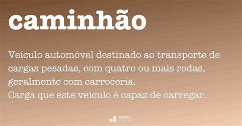Como Se Escreve Caminhão