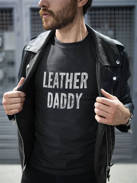Leather Daddy Bdsm Shirt Bdsm Gift Leather Kink Gay Shirt | Etsy