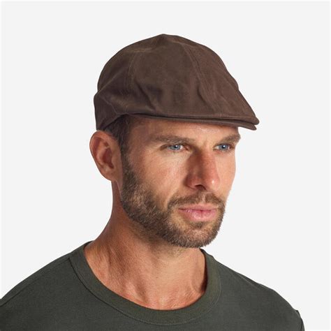 hunting flat cap brown
