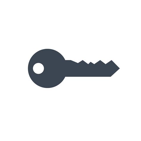 security key icon  vector art  vecteezy