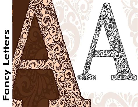 printable create fancy letters    print