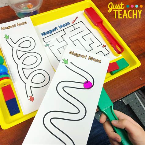 Magnet Pathways and Mazes | Just Teachy