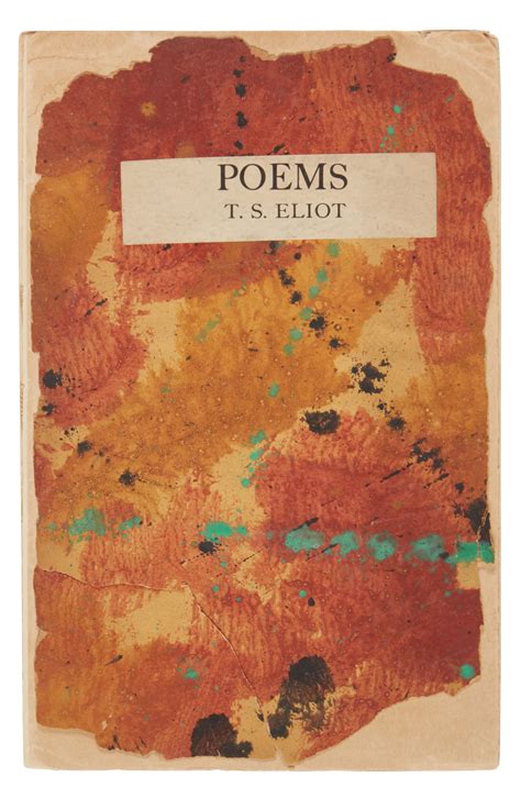 Eliot, T. S. | Eliot's second book of poetry, published by the Hogarth ...