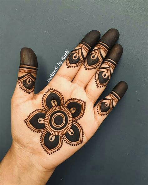 Easy Henna Designs for Palm: Effortlessly Beautiful Patterns for All ...