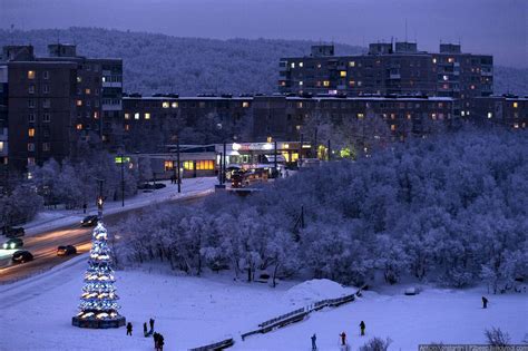 Winter in the arctic Murmansk · Russia Travel Blog