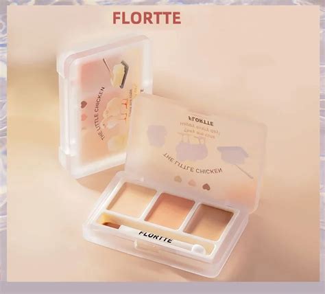 FLORTTE 3 цвета Милая животная серия консилер палитра чехол консилер ...