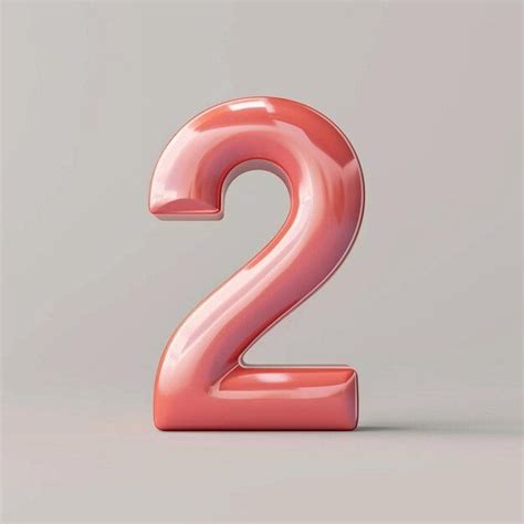 creative pink number  photo number