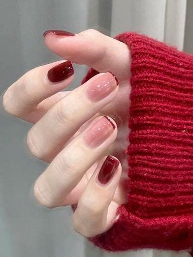 45+ Chic Red French Tip Nails for a Sophisticated Look | Red nails ...