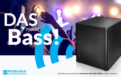 Subwoofer von Phoenix PA | Starker Bass & exzellentes Design
