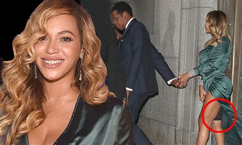 Jay Z and very busty Beyonce attend Rihanna's Diamond Ball | Daily Mail