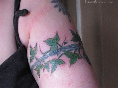 Ivy Vine Tattoos For Men Ivy vine armband tattoo | Arm band tattoo ...