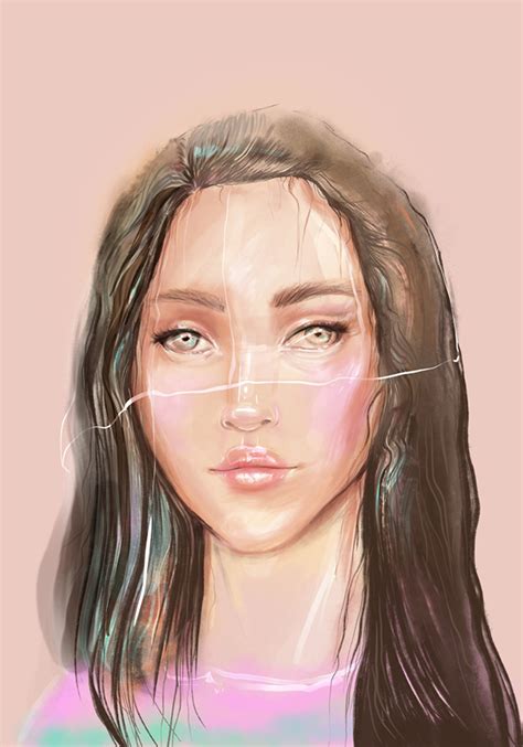 Procreate Portrait on Behance