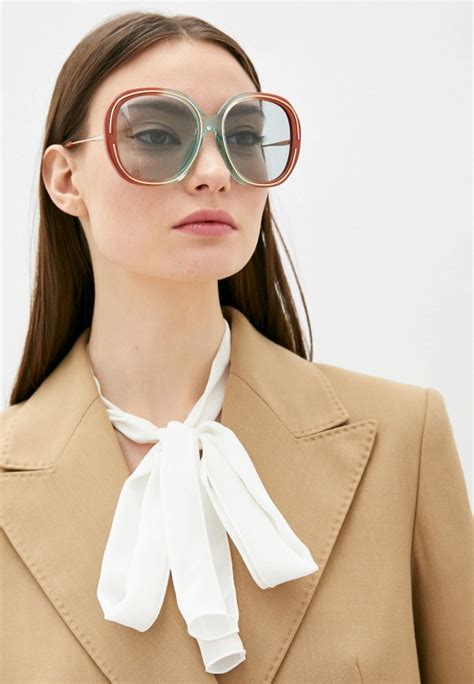 Очки солнцезащитные Chloe CH0078SA 003, цвет: мультиколор, RTLAAW755401 ...