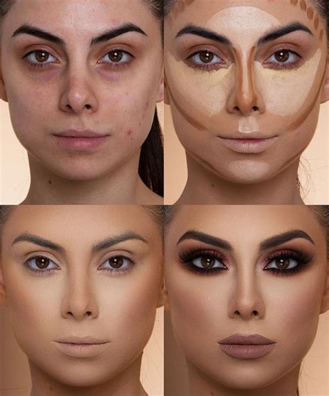 Makeup 101, Makeup Contouring, Eyebrow Makeup, Makeup Hacks, Skin ...