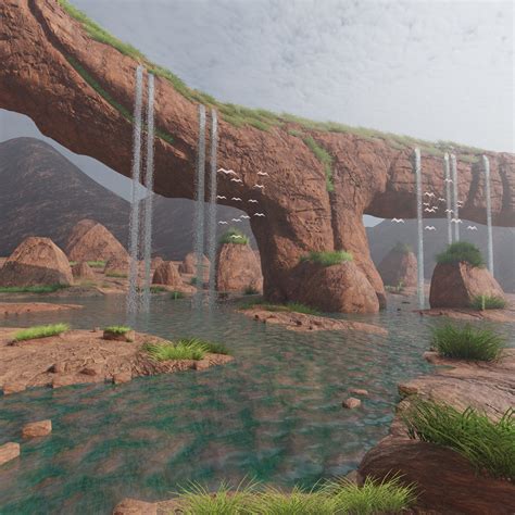 ArtStation - Stony land