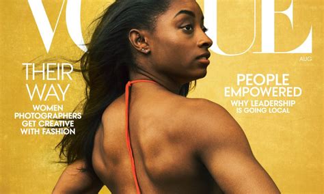 Simone Biles makes Vogue cover debut