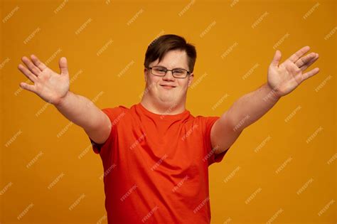 premium photo portrait  disabled man