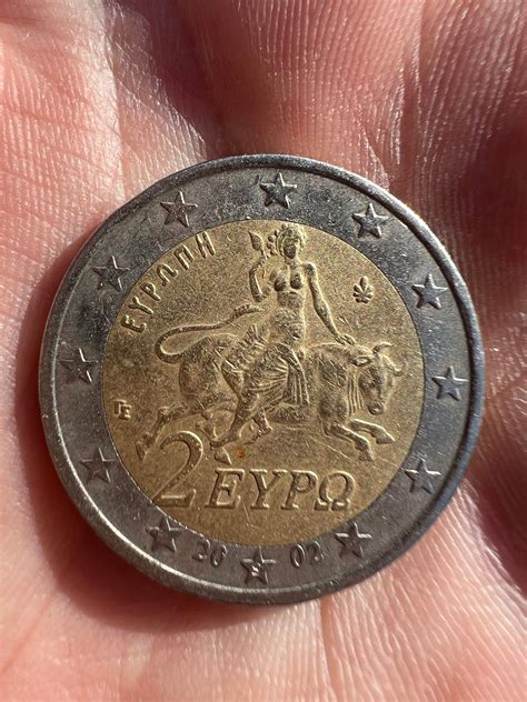 Rare 2 Euro Coin - Etsy