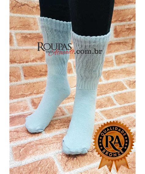 Meias Cano Longo Feminina - Meias Aeróbica Cano Longo Feminina