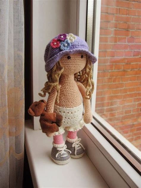 Очаровательная кукла Мартина. Описание работы | Amigurumi doll, Crochet ...