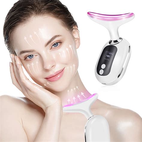 Электрический массажер для шеи и подтяжки лица | AliExpress